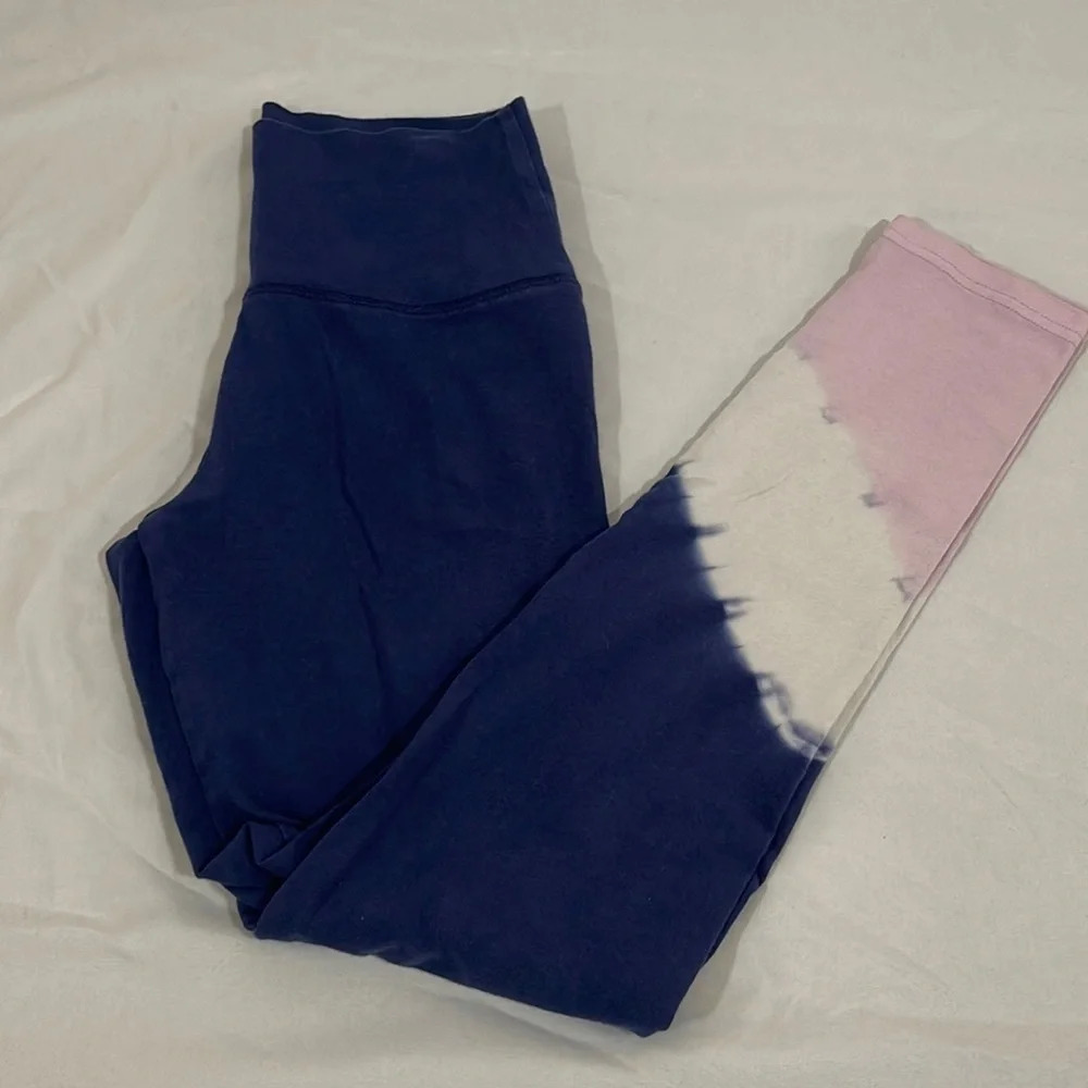 Aerie Tri-color high waist leggings small - Picture 2 of 4